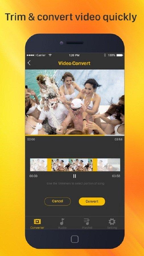 Ứng dụng Video to Mp3 trên điện thoại (Ảnh: Internet). Ứng dụng Video to Mp3 trên điện thoại (Ảnh: Internet).
