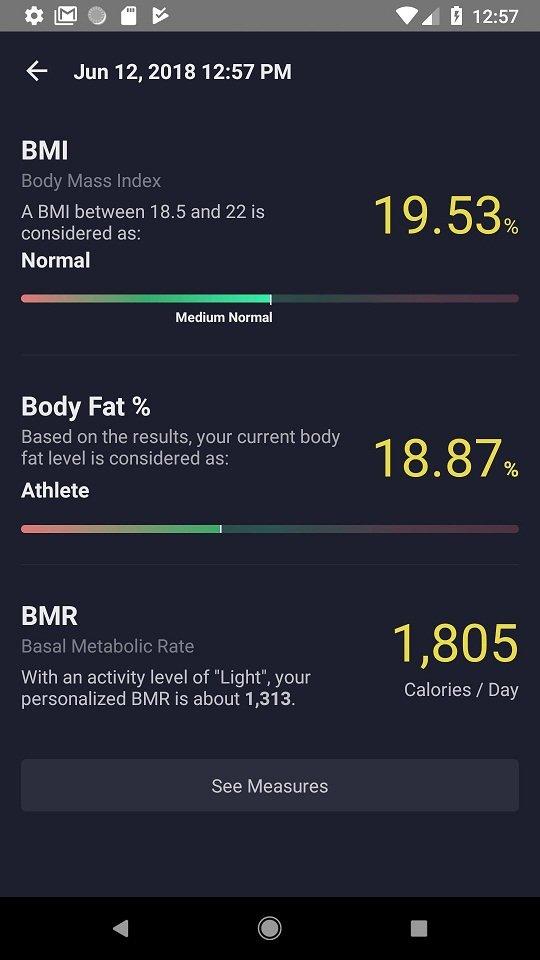 Ứng dụng BFitt trên điện thoại (Ảnh: Internet).