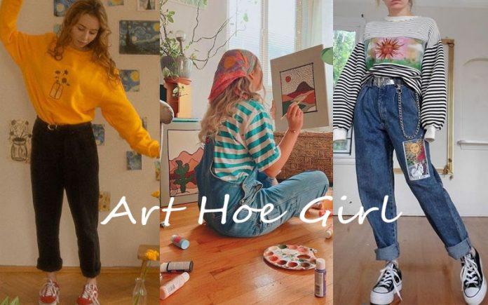 Art Hoe Girl - Sự kết hợp của nghệ thuật và nét tinh nghịch