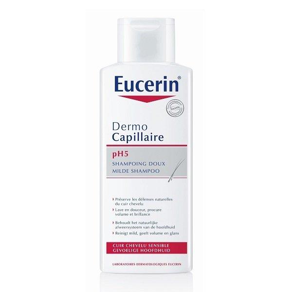 Dầu gội Eucerin Dermo Capillaire Mild Shampoo đem tới mái tóc khô thoáng, bồng bềnh