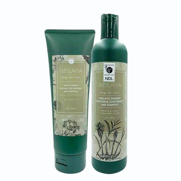 Dầu gội chiết xuất gừng xanh Weilaiya kích thích mọc tóc