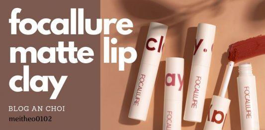 Review son Focallure Matte Lip Clay (Nguồn: BlogAnChoi)