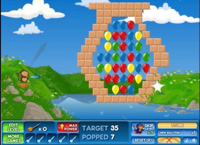 Game Bloons 2 trên điện thoại (Ảnh: Internet).