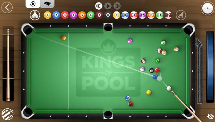 Game bida Kings of Pool – Online 8 Ball chơi trên điện thoại (Ảnh: Internet). Game bida Kings of Pool – Online 8 Ball chơi trên điện thoại (Ảnh: Internet).