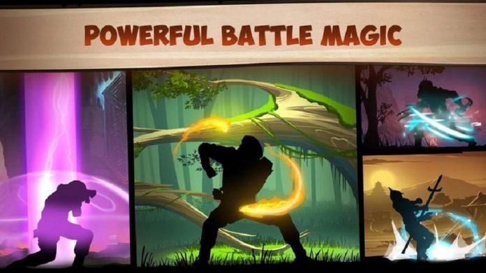 Game Shadow Fight 2 trên điện thoại (Ảnh: Internet).