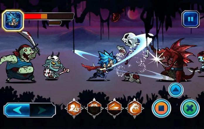 Game Ninja fight trên điện thoại (Ảnh: Internet).