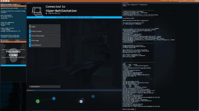 Việc sử dụng lệnh UNIX terminal tạo ra trải nghiệm thực sự nhập vai và đưa người chơi vào ngay trong tình thế cố gắng vượt qua các bức tường lửa. (Nguồn: Internet)