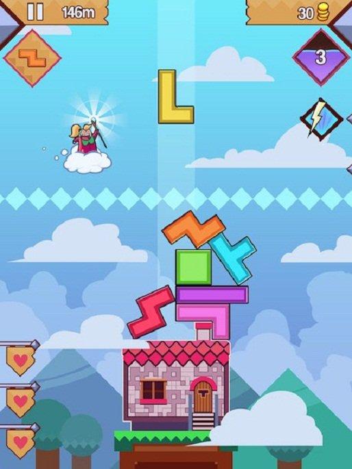 Game 99 Bricks Wizard Academy trên điện thoại (Ảnh: Internet).