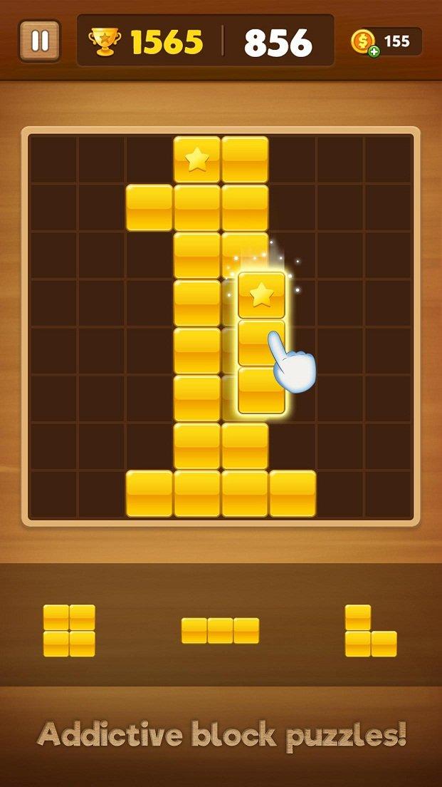 Game Perfect Block Puzzle trên điện thoại (Ảnh: Internet).