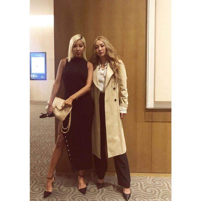 Jessi và Hyolyn là những người bạn bè thân thiết của nhau. (Nguồn: Internet)