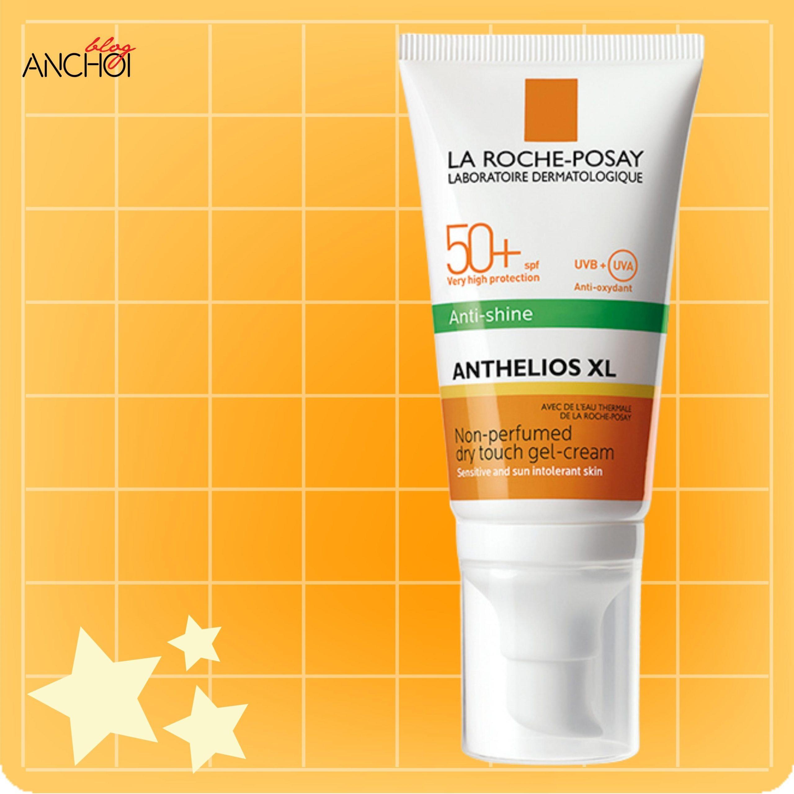 Kem chống nắng La Roche Posay Anthelios Anti- Shine Gel- Cream Dry Touch đến từ Pháp dành cho các làn da treatment ( Nguồn: BlogAnChoi)