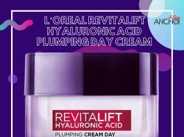Kem dưỡng L’Oreal Revitalift Hyaluronic Acid Plumping Day Cream được thiết kế dạng hủ thủy tinh trong suốt vô cùng bắt mắt ( Nguồn: BlogAnChoi)