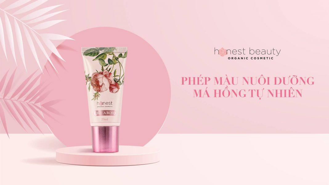 Kem dưỡng má hồng Honest Beauty Like A Rose là sản phẩm đầu tay của thương hiệu ( Nguồn: internet)