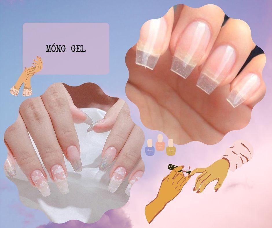 Đắp móng giả gel (Edia: tác giả)