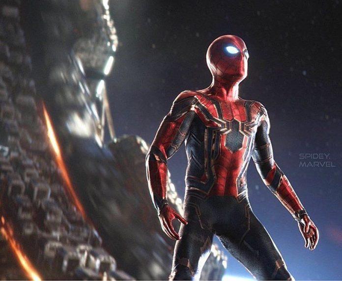 Peter Parker lần đầu trang bị bộ giáp Iron Spider (Ảnh: Internet)
