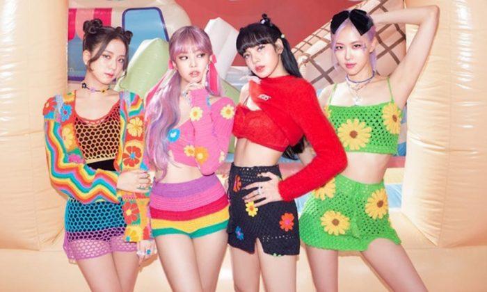 Blackpink khiến fan gào thét trong MV Ice Cream đầy màu sắc (Ảnh: Internet)