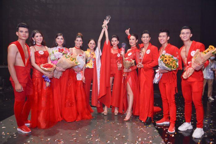 Quỳnh Hoa giành được giải vàng Siêu mẫu Việt Nam 2018 (Nguồn: Internet).