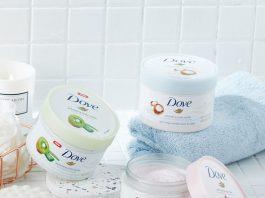 Review tẩy tế bào chết Dove Exfoliating Body Polish: da mịn sạch thơm mà giá cực bình dân Tẩy tế bào chết Dove giúp da láng mịn cực kỳ (nguồn: Internet)