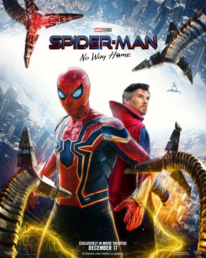 Poster chính thức của phim Spider Man: No Way Home. (Ảnh: Internet)