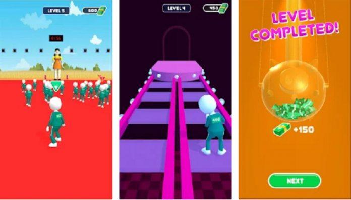 Game Squid Games trên điện thoại (Ảnh: Internet).