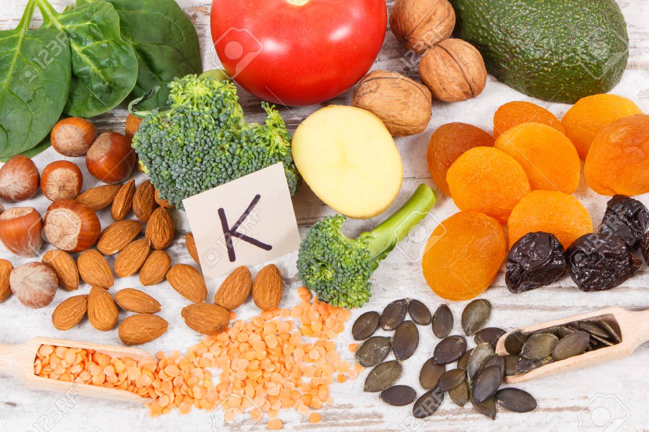 Các loại rau củ quả chứa nhiều vitamin K (Ảnh: Internet).