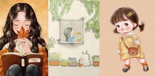 80 avatar cho con gái dễ thương, đáng yêu (Nguồn: Internet).