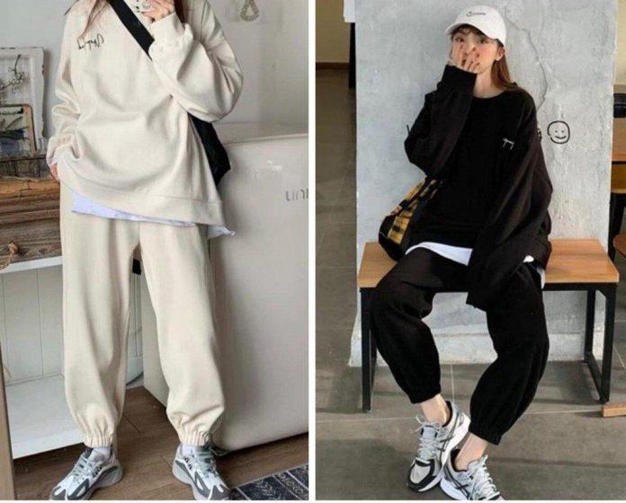 11-Jogger phối cùng áo sweater, dành cho những nàng yêu thích style cá tính ( Ảnh: internet)