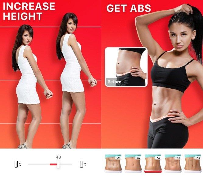 Ứng dụng Body Tune trên điện thoại (Ảnh: Internet). Ứng dụng Body Tune trên điện thoại (Ảnh: Internet).