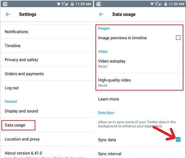 Bỏ chọn ô Đồng bộ hóa dữ liệu (Ảnh: Internet). Bỏ chọn ô Đồng bộ hóa dữ liệu (Ảnh: Internet).