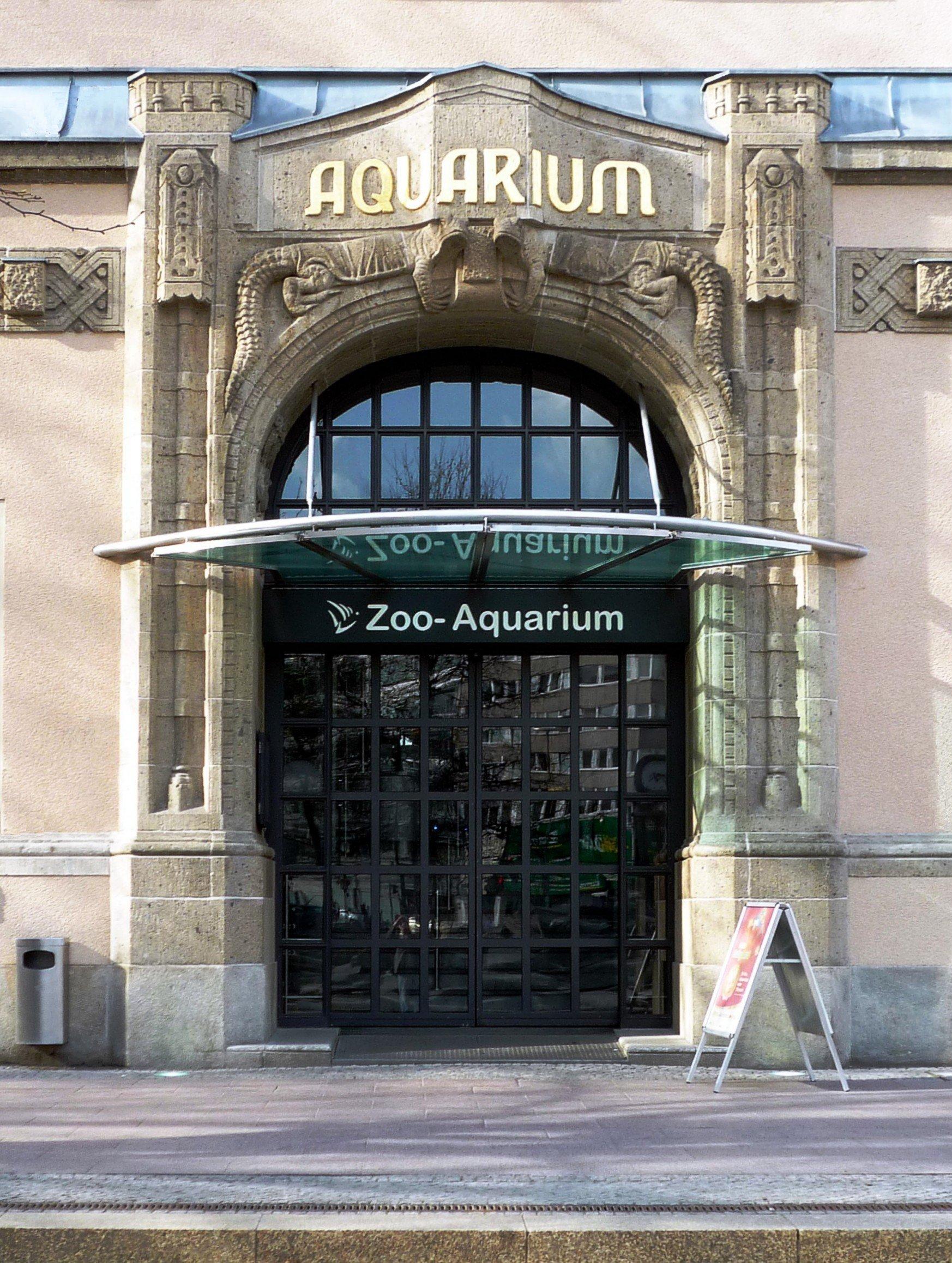 Thủy cung cũng là một phần trong khuôn viên sở thú Berlin (Nguồn: Internet).