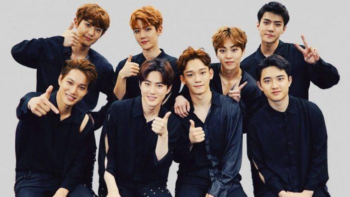 EXO nhóm nhạc K-Pop thế hệ thứ ba nổi tiếng nhất theo Twitter. (Nguồn: Internet)
