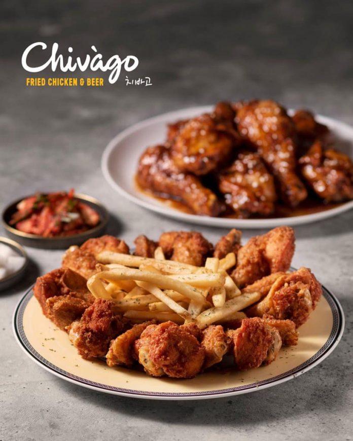 Gà rán thơm ngon tại Chivago. (Ảnh: Internet)