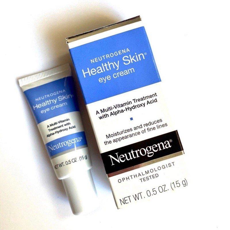 Kem dưỡng mắt Neutrogena Healthy Skin Eye Cream đem đến vùng da mắt ẩm mịn và sáng rỡ hơn (Nguồn: Internet)
