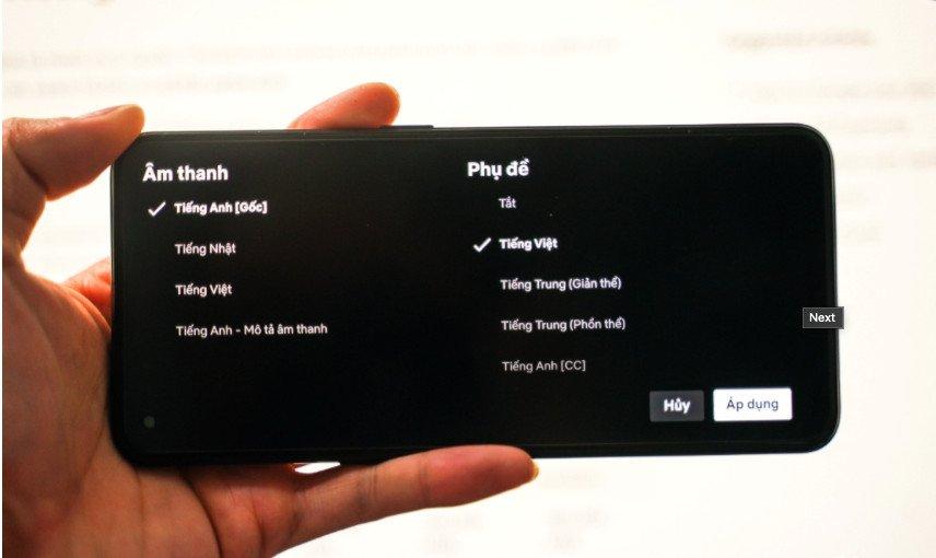 Gói cước miễn phí vẫn được truy cập vào tính năng phụ đề như những tài khoản trả phí (Ảnh: Internet)