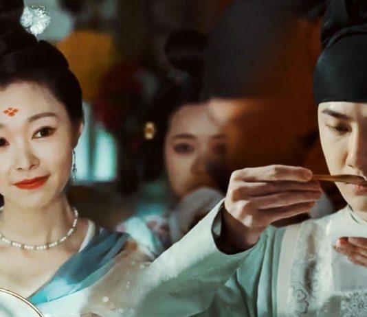 Chuyện tình cưới trước yêu sau của cặp đôi Tống Dật – Vương Nhất Bác trong Phong Khởi Lạc Dương Liễu Nhiên nấu canh tiêu cho Nhị Lang ( Ảnh: internet)