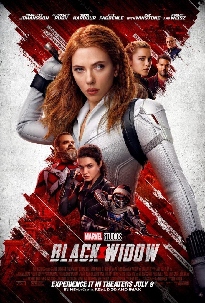 Poster chính thức của Black Widow