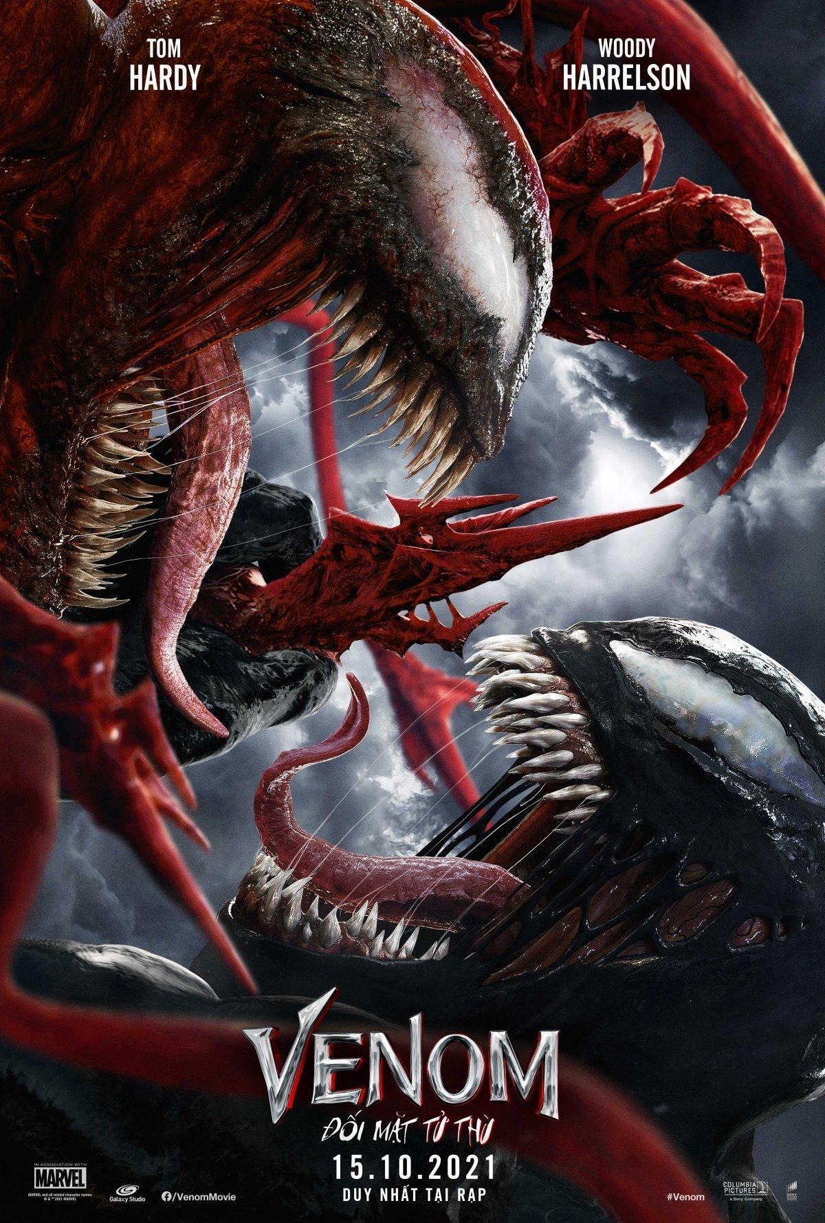 Poster chính thức của Venom: Let's there be Carnage