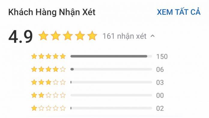 Đánh giá của khách hàng về sách Viết Đi Đừng Sợ! Từ Tay Không Thành Tay Viết trên Tiki (ảnh: BlogAnChoi)