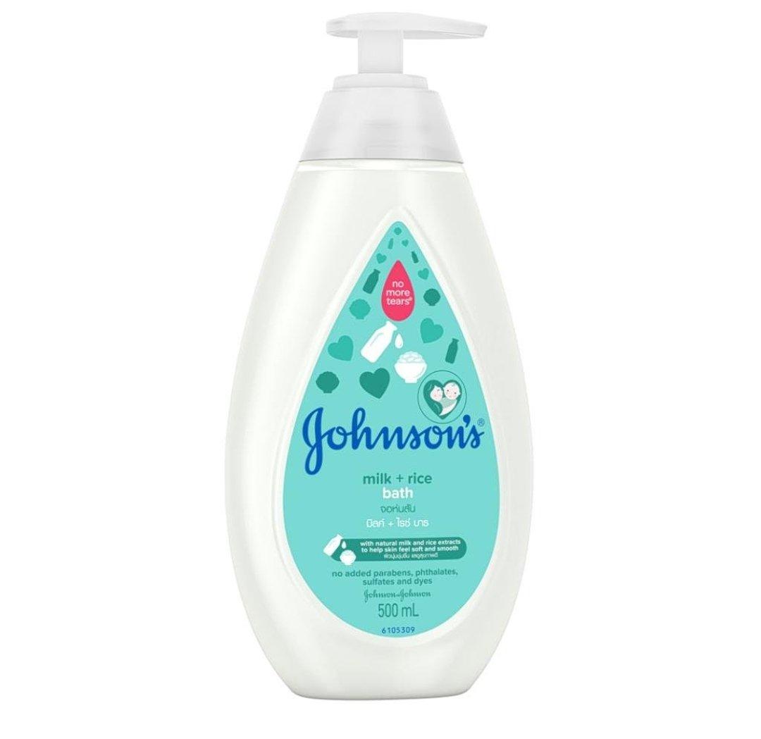 Sữa tắm mịn da cho bé Johnson's Baby Sữa Và Gạo (Ảnh: Internet).