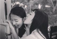 Bức ảnh đen trắng mà Seon Ah đăng tải trên Instagram - ảnh Internet