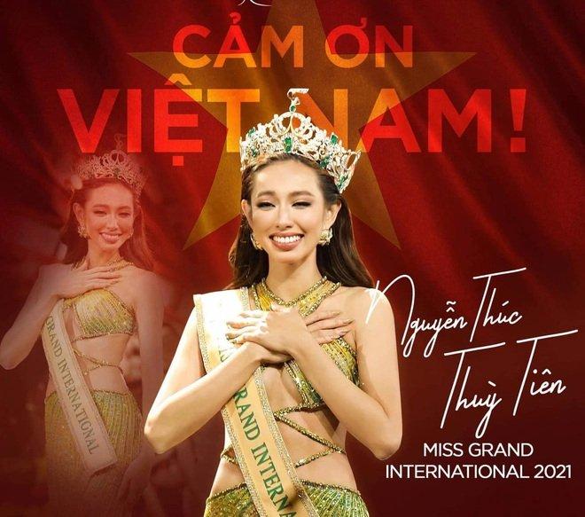 Hoa hậu Hòa bình Quốc tế 2021 Nguyễn Thúc Thùy Tiên (Ảnh: Internet).
