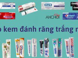 Top 14 kem đánh răng trắng răng tốt nhất – bí quyết giúp răng trắng khỏe mỗi ngày ảnh bìa