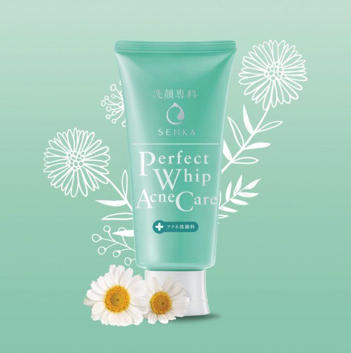 Sữa rửa mặt ngừa mụn Senka Perfect Whip Acne Care (Ảnh: Internet).