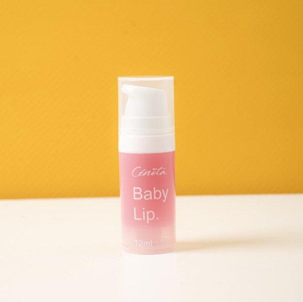 Gel tẩy da chết môi Cénota Baby Lip giúp khử thâm môi (Nguồn: Internet)