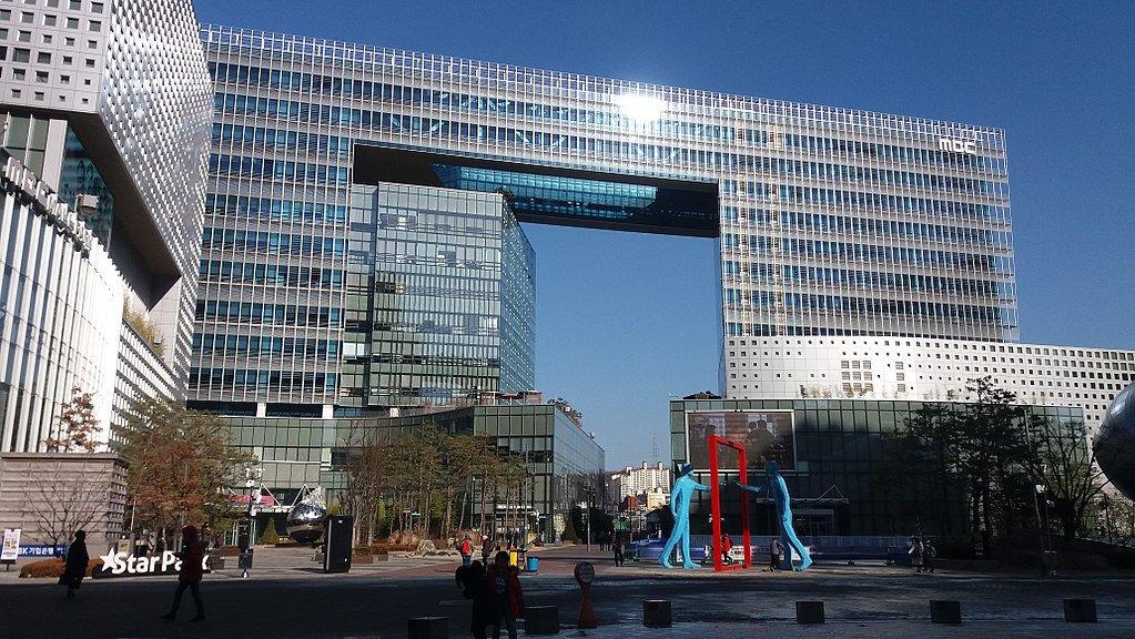 Trụ sở đài MBC tại quận Mapo, Seoul. (Ảnh: Internet) Trụ sở đài MBC tại quận Mapo, Seoul. (Ảnh: Internet)