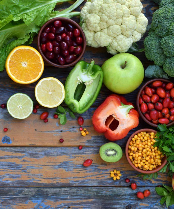 Các vitamin có trong rau, củ, quả (nguồn: internet)