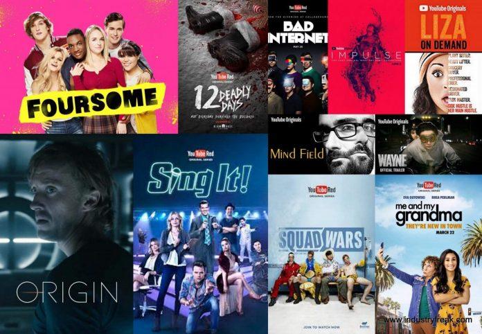 Các series trên YouTube Originals (Ảnh: Internet).