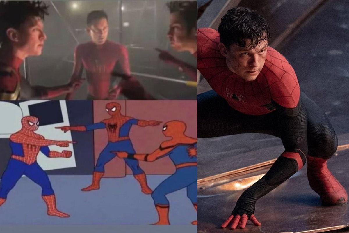 Meme 3 Spider-Man đứng chỉ tay vào nhau (Nguồn: Internet)
