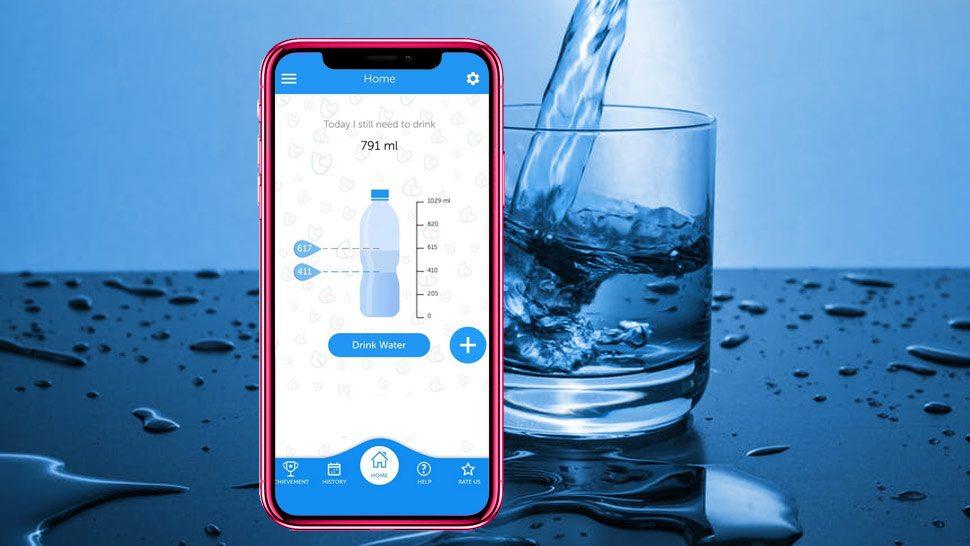 Tải ứng dụng tính toán và theo dõi việc uống nước là cách nhanh gọn và hiệu quả nhất để kiểm soát việc tiểu nhiều lần (Nguồn: Internet).