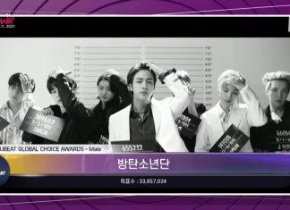 BTS thắng giải Mubeat Global Choice (Bình chọn Mubeat toàn cầu tại Gaon lần thứ 11